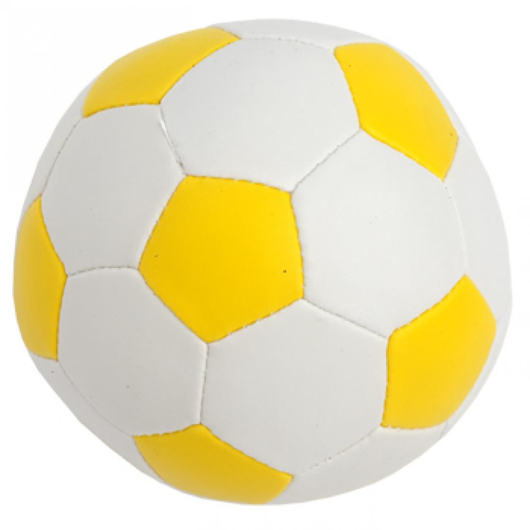 M160550 Weiß/gelb - Soft-Fußball - mbw